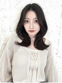 韓国風巻き髪/大人ロング