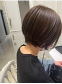 フワッと丸みショート