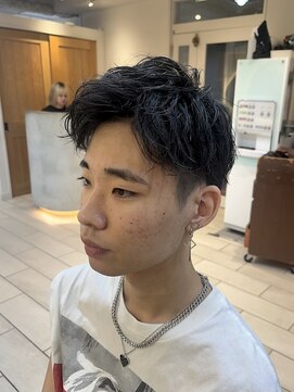 テトラ バイ ネオリーブ 横浜西口店(tetra by neolive) メンズカット　刈り上げショート　アップバング　横浜／横浜駅