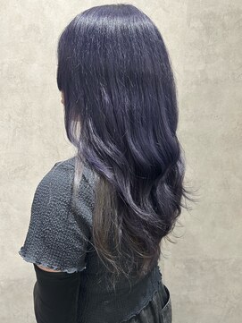 ルノン シェリー(LUNON cheliy) ブルーラベンダー/シルバー/インナーカラー/ブリーチ