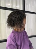 キッズカット×ツイストスパイラルパーマ
