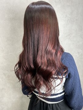 ルノン シェリー(LUNON cheliy) レッドブラウン/ブリーチなし/ダブルカラー/ピンク/ラベンダー
