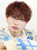 波巻きパーマメンズツイストスパイラルパーマツーブロック