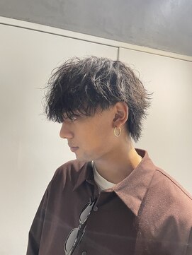 シェリム 栄(CHERIM) ミニウルフ×波巻きスパイラルパーマ