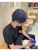 ダブルカラー[横浜駅/髪質改善/ダブルカラー/酸性ストレート]