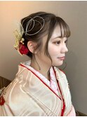 アップスタイル/成人式アレンジ