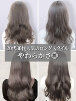 マグサロンギャラリー(Mag salon gallery) 大人可愛い小顔こなれカールチョコレートカラーブリーチなし