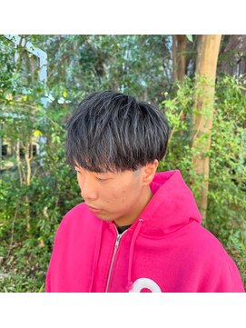 サラ 山口店(SARA) 黒髪マッシュ