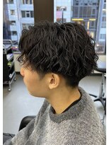 プルーブトウキョウ 渋谷(PROVE TOKYO)&nbsp;ツイストスパイラル刈り上げセンターパート