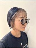 ミニボブフェイスフレーミングインナーカラーケアブリーチ辻堂