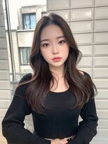 リリー(Lilley) 【lilley 稲永麻衣】レイヤーカット+顔まわりカット+韓国ヘア