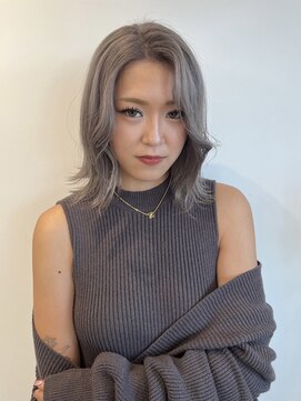 ロテ 名古屋 名駅店(Lote.) イメチェン/ホワイトブロンド/外ハネボブ/美髪/名駅