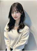 20代30代コリアンブラック髪質改善カラー韓国ヘア透明感