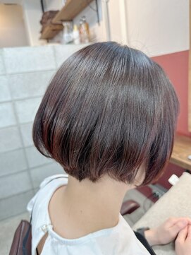 ルーファス 恵比寿 渋谷(Ruufus) 髪質改善ストレートボブ/恵比寿渋谷/白髪ぼかしハイライト2505