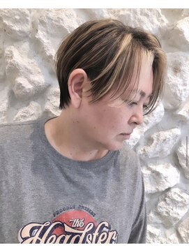 ヘアサロン エフ 渋谷(F) #クビレショート#ハンサムショート#フェイスフレーミング#渋谷