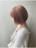 【望月】20代.30代.40代　大人可愛いショートボブ　丸みボブ