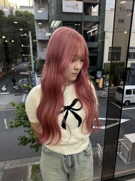 ギミックパシャ(GIMMICK pasha) 色落ちまで可愛いピンクカラー