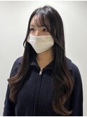 韓国風レイヤーカット/レイヤーカット/顔周りレイヤー