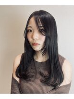 ネイビー グラ ヘアー ストーリー(NAVY gra HAIR STORY)&nbsp;大人ツヤカラー×セミロング