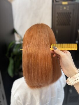 ヴァイス 渋谷店(VAICE) オレンジ/ブリーチカラー/オレンジベージュ