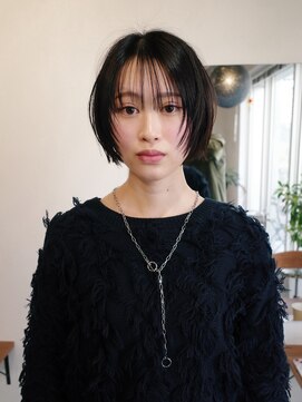 ヨー(Yoh-) 【ショートボブ/阿部達哉】レイヤーカット/顔まわりカット