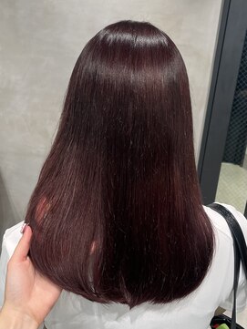 シャルムバイケンジ(Charm.by KENJE) ミディアムヘア/暗めカラー/グランマッシュ/銀座