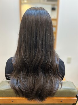 エンリエアー(enri h air) ロンググレージュ