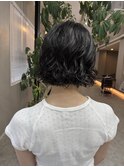 クラゲヘアー/小顔に見せるヘア/ココアベージュ/一宮