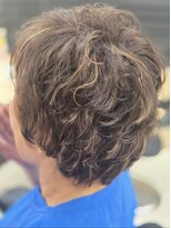 キャパ 秦野(CAPA) ショートカットパーマにハイライト