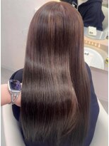 ラビス 池袋(Lovis)&nbsp;松本/黒髪/オリーブグレー/小顔ヘア/ココアベージュ