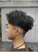 メンズスパイキーショートメンズパーマ
