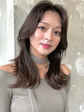 ロビー 表参道(ROBBY) ロングレイヤーカット/くびれヘア/大人上品/30代40代/ミディアム