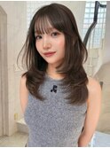 お洒落なレイヤーカット韓国ボブレイヤーボブ渋谷タッセルボブ