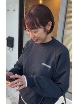 コニー(Conny)&nbsp;オレンジブラウン×ショートボブ