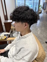 グラフィーサッポロ(Graphy sapporo)&nbsp;10代 20代 メンズ　メンズパーマ　波巻き ツイスパ マッシュ