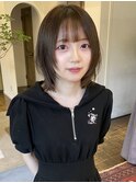 ★大人可愛いミディアムレイヤー春◎小顔韓国風