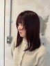 　艶カラー＋トリートメント