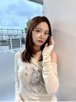 バーチ バイ クロップエス(BIRCH by crop es)&nbsp;【髪質改善ストレート】ミルクブラウンカラー