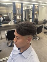 グルーマーズトウキョウ(GROOMER/S TOKYO)&nbsp;ラフカール/men's/メンズ/刈り上げセンターパート/神保町