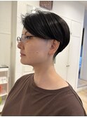 刈り上げマッシュショート