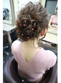 ルーズアップ（ヘアセット）