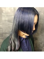 ヘアサロンエム 渋谷店(HAIR SALON M)&nbsp;外ハネボブ/アッシュブラウン/ネオウルフ/デザインカラー