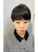 ボーイッシュになりすぎない個性的マッシュショート！