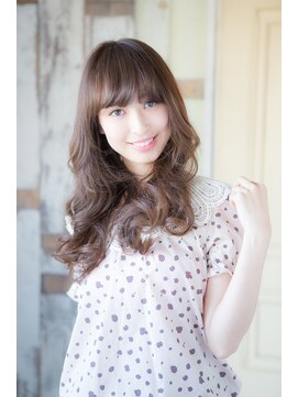 ニュースター(NEW STAR) 【NEW STAR 福井】ブラウンベージュ 無造作 カール セミディ