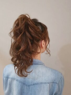 ヘアセットサロン ミント(Hair set salon MINT) 高めポニーテール