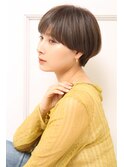 横顔すっきりショートボブ
