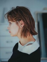 ヘアアンドリラクゼーション シャッセ(Hair&Relaxation SASE)&nbsp;外ハネミルキーベージュ