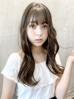 アイティーバイアルバム 下北沢店(IT by ALBUM)&nbsp;ラフウェーブ_ツートンカラーアースカラーくびれヘア_27918