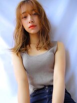 ソヨン 奈良店(SOYON)&nbsp;無造作ヘア 前髪 ラベージュ