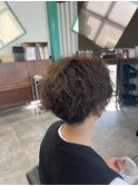 パーマ変更before after